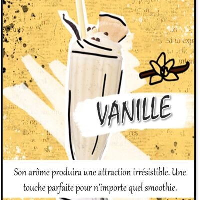 VANILLA scatole da 200 cannucce commestibili aromatizzate