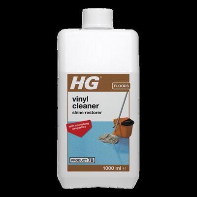 HG detergente per vinili lucidante prodotto restauratore 78 1L