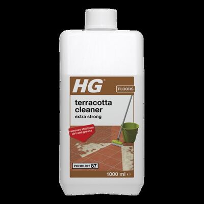 HG detergente per terracotta prodotto extra forte 87 1L
