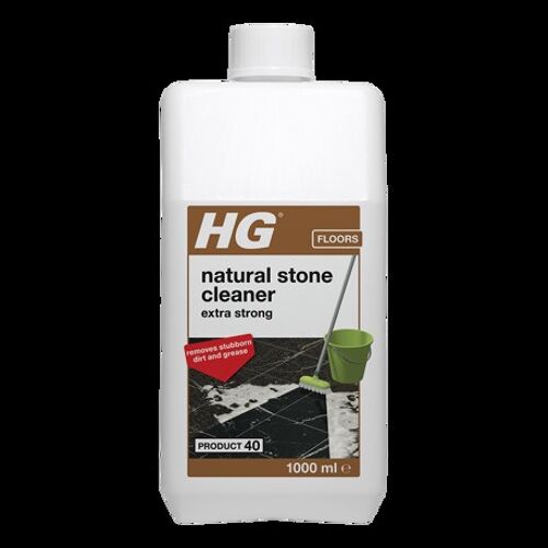 HG natural stone cleaner extra strong product 40 1L