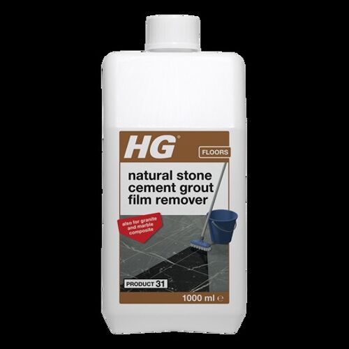 HG natural stone cement grout film remover product 31 1L