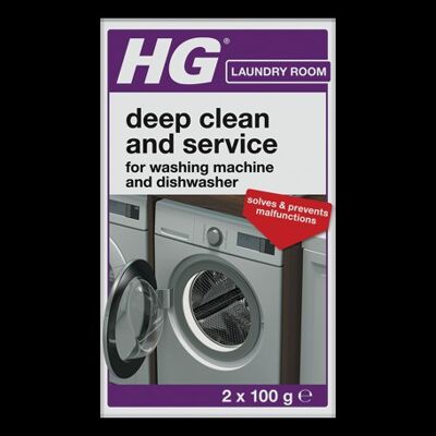 HG nettoyage en profondeur et service pour lave-linge et lave-vaisselle 0,2 kg