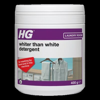 HG más blanco que el detergente blanco 0,4 kg