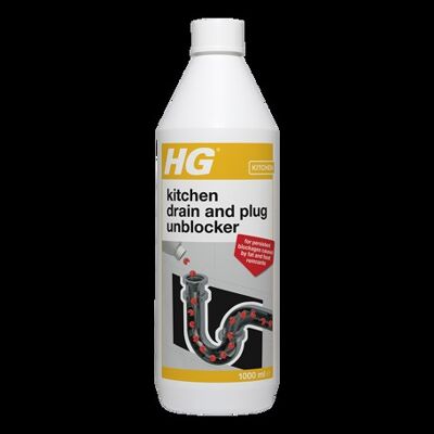 HG kitchen drain and plug unblocker 1L