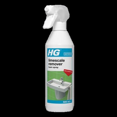 HG schiuma spray anticalcare con un fresco profumo 0,5L