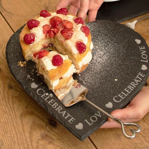 Cake Server - Love Heart