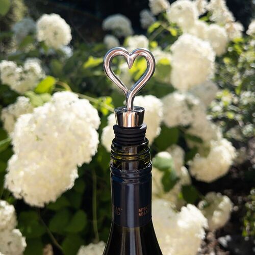 Bottle Stopper - Love Heart