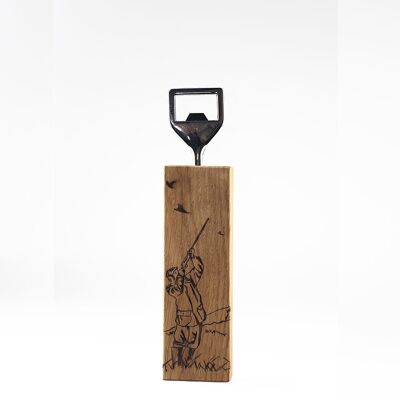 Oak Bottle Opener - Golf