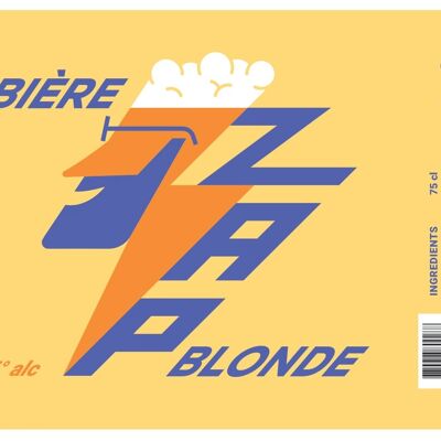 Bière Craft - ZAP Blonde - 75cl