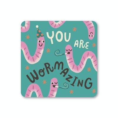 Wormazing Coaster Pack of 6