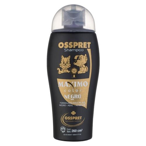 Champú Máximo Color Negro para perros 250 ml. marca OSSPRET