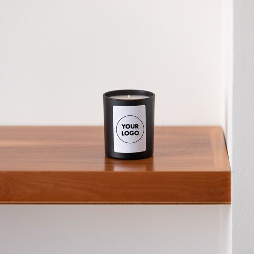 Personalize - Your Logo in our vegan candle - 40 hours