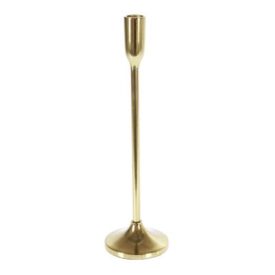 Candelabro de aluminio, Ø 10 x 37 cm, dorado, 777714