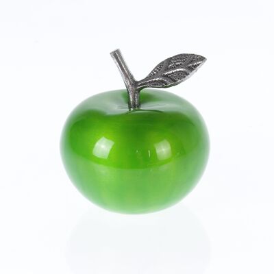 Aluminum apple, Ø 13 x 14cm, green, 776724
