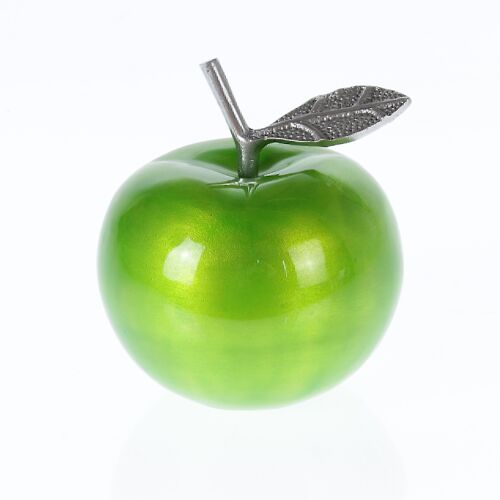 Aluminium-Apfel, Ø 16 x 17cm, grün, 776700