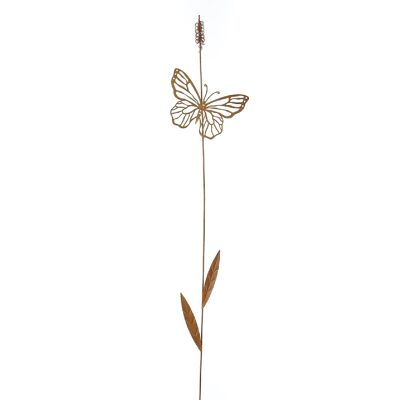 Tappo in metallo Schmett.a.Blume, 15 x 1,5 x 86 cm, color ruggine, 774263