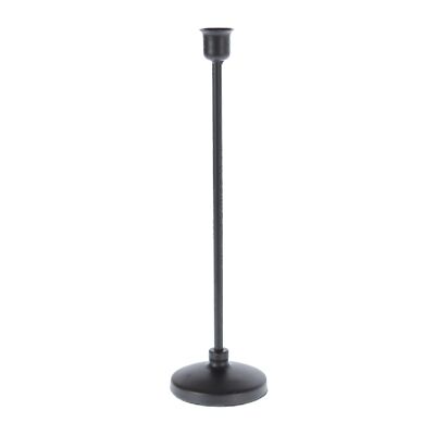Metal candlestick, Ø 8.7 x 32 cm, black, 773624