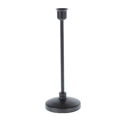 Candelabro de metal, Ø 8,7 x 24 cm, negro, 773600