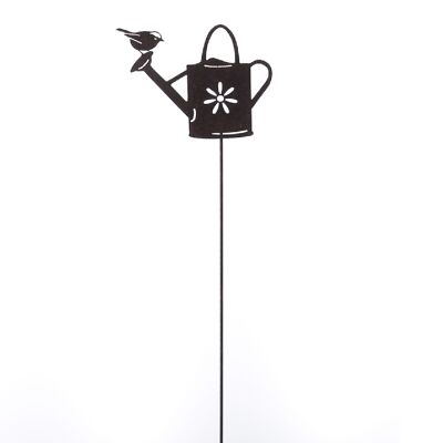 Metal plug watering can, 19 x 2 x 90 cm, dark brown, 770500