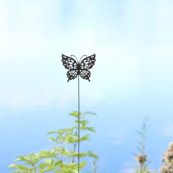 Bouchon métallique papillon, 12 x 2 x 80 cm, marron foncé, 770395 2