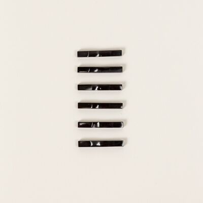 Portes baguettes Damier Noir