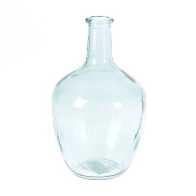 Glas-Flaschenvase, Ø 15 x 25 cm, grün, 766299