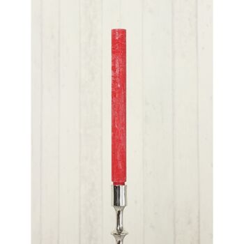 Bougie tige rustique, Ø 2,8 x 30 cm, rouge carmin, 765148 2