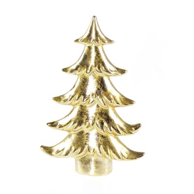 Dolomite fir to stand, 14.8 x 5 x 22cm, gold, 756054