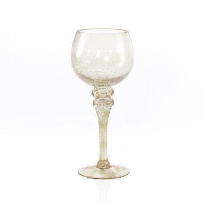 Glas-Kelch auf Fuß, 13 x 13 x 30 cm, champagne, 748141