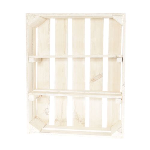 Holz-Regalbox, weiß, 50 x 40 x 15 cm, 744617