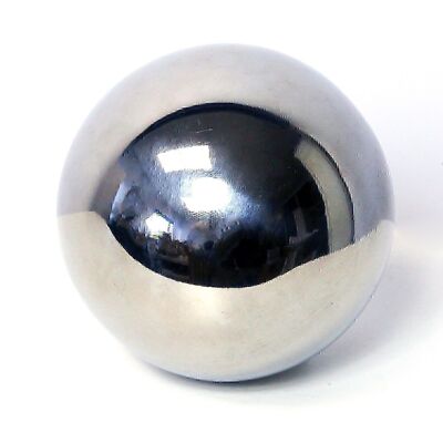 Bolas de acero inoxidable, 8 cm, plata, 742118