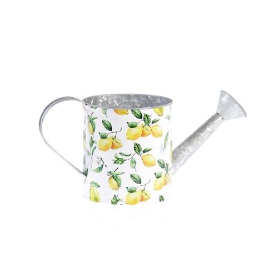 Metal watering can Lemon, 34 x 12.5cm, yellow, 740848