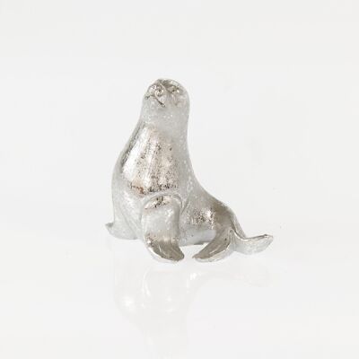 Poly seal, 13 x 7.3 x 13cm, silver, 729928