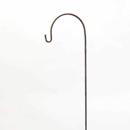Metall-Stecker Haken, 17 x 110 cm, rostfarben, 689604