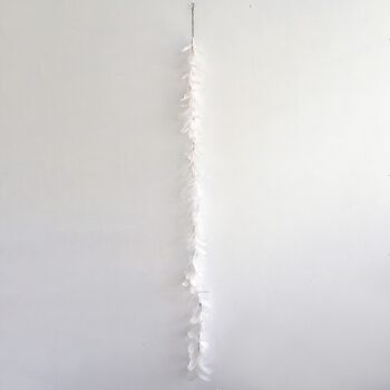 Guirlande de plumes à suspendre, 120 cm, rose, 660559 1