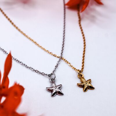 Necklace "Starfish" Stainless steel