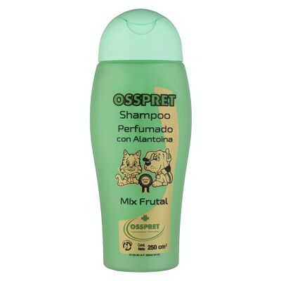 Shampoing Parfumé à l'Allantoïne Fruit Mix 250 ml, chiens et chats, marque OSSPRET