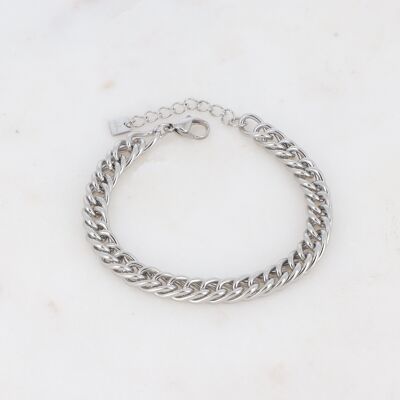 Bracelet Priscie rhodium