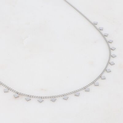 Qassim rhodium necklace