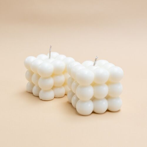 Bubble candle - soy wax