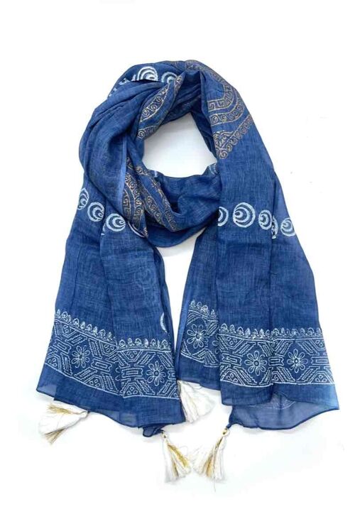 C1 foulards coton inde