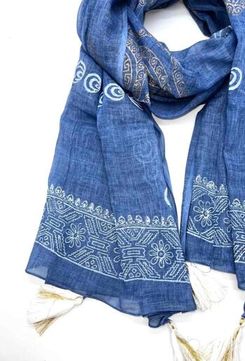 C1 foulards coton inde 2