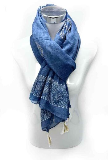 C1 foulards coton inde 4