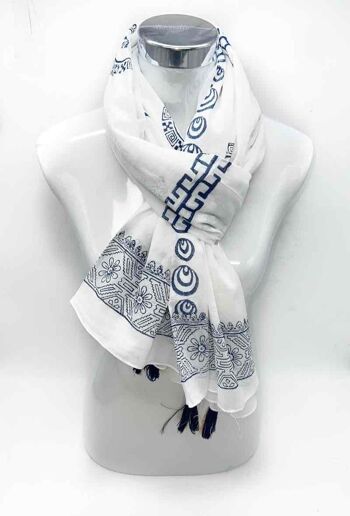 C1 foulards coton inde 7