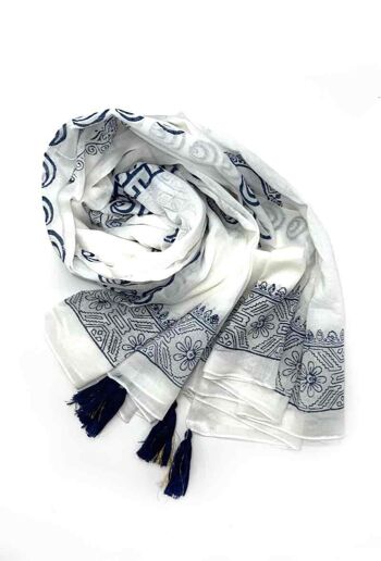 C1 foulards coton inde 8