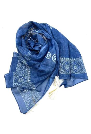 C1 foulards coton inde 16