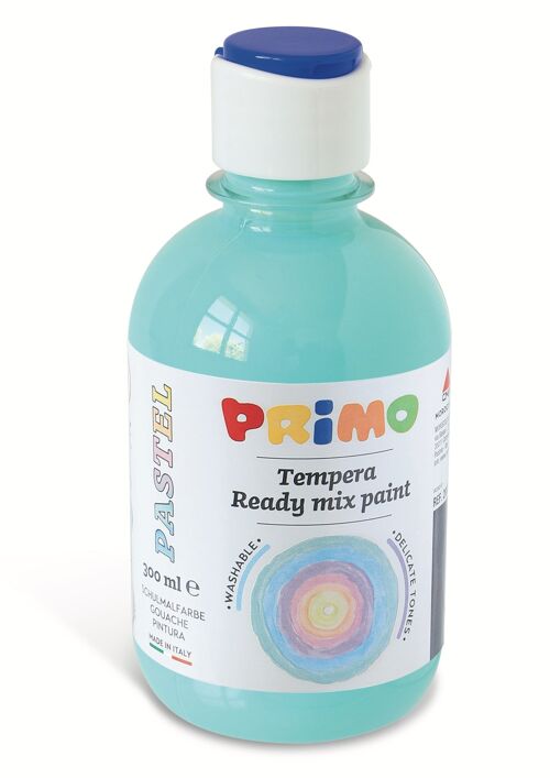 Ready-mix PASTEL poster paint, bottle 300 ml with flow-control cap