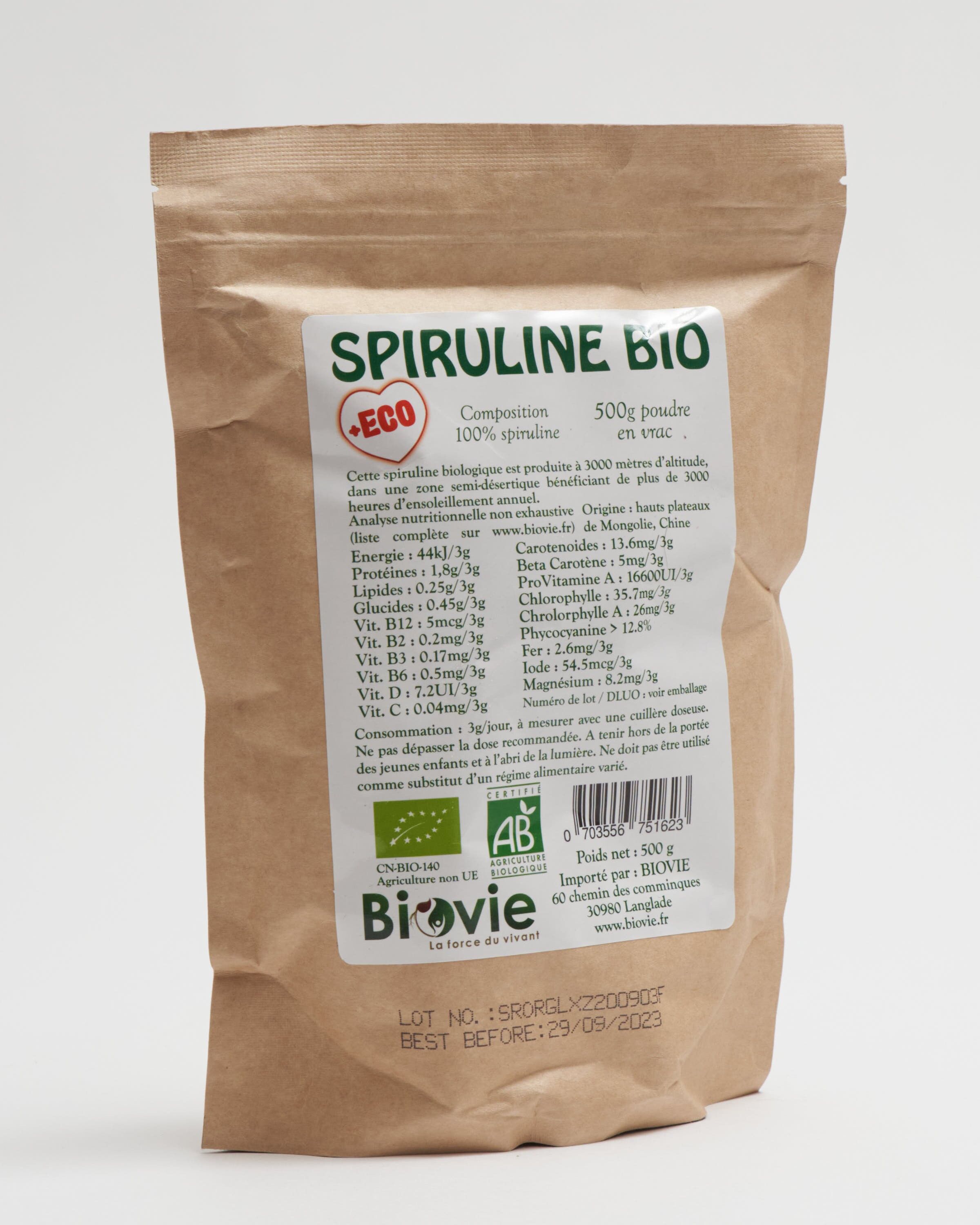 Spirulina 500 g