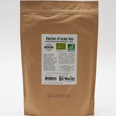 Dehydrated organic barley grass 500 g