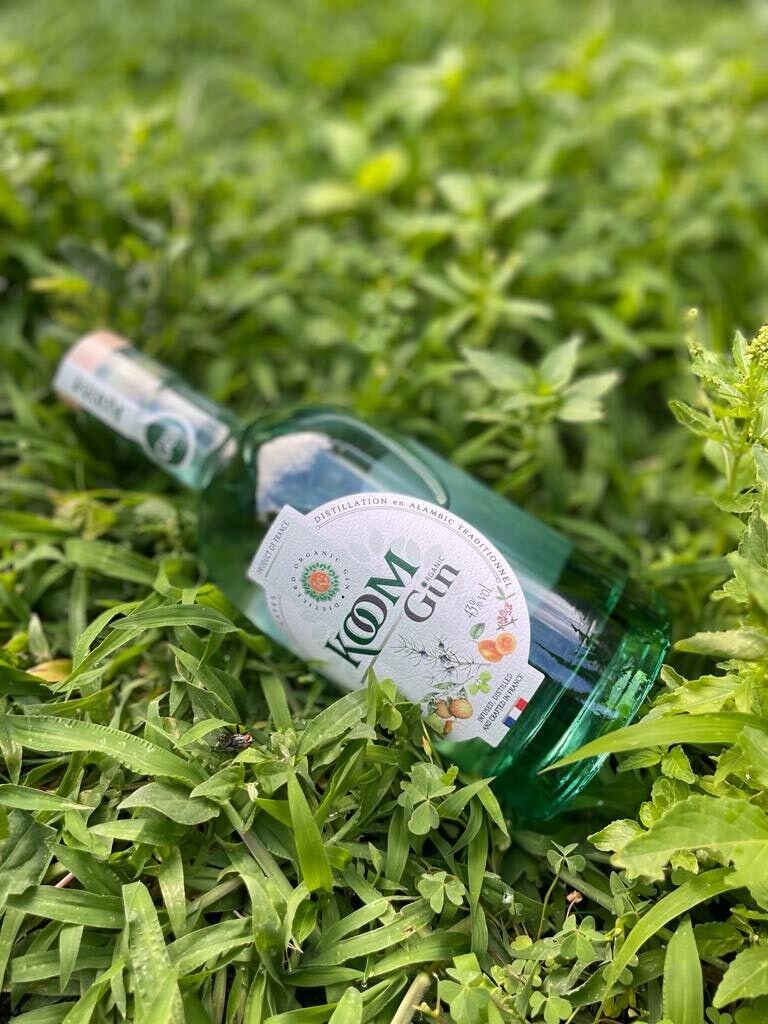 Koom Gin - Bio & Artisanal 43% vol. - Avec étui